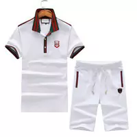 swim short and t-shirt gucci Tracksuit running badge gg button